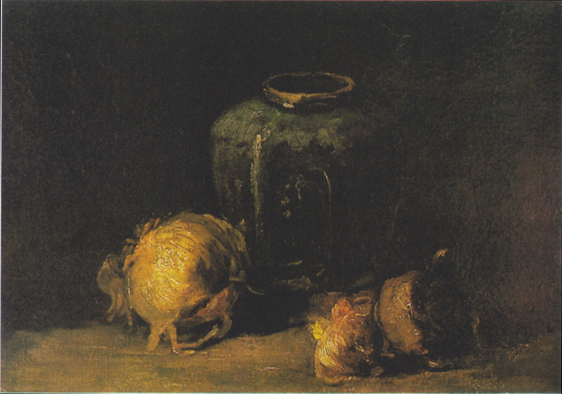 Natura morta con vaso di zenzero e cipolle - Vincent van Gogh