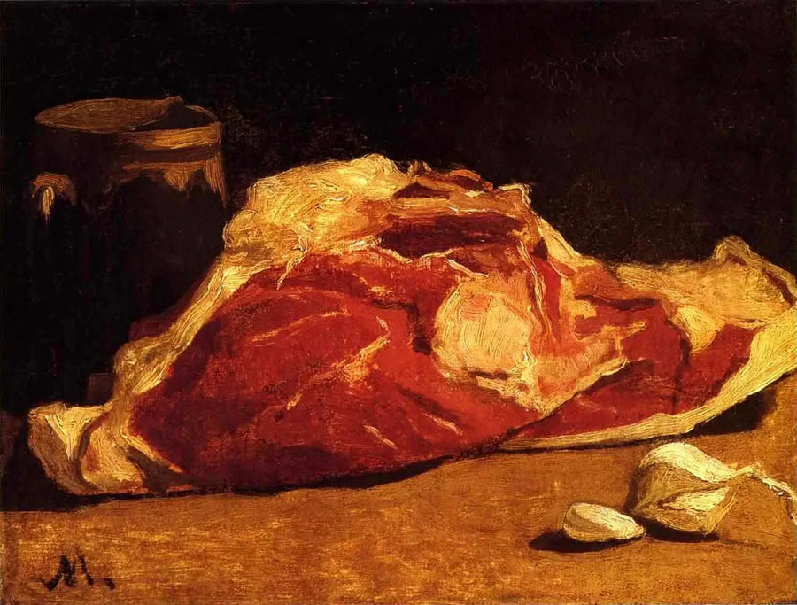 Natura morta: il distretto della carne W14 - Claude Monet