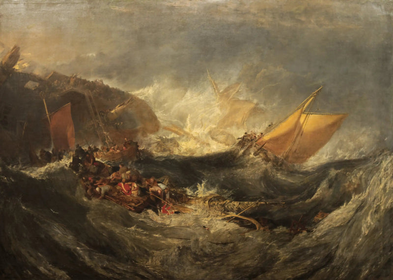 Naufragio di un cargo - J. M. W. Turner