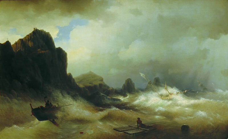 Naufragio - Ivan Aïvazovski