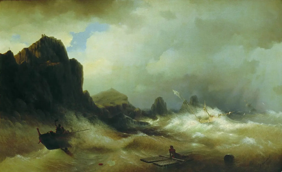 Naufragio - Ivan Aïvazovski