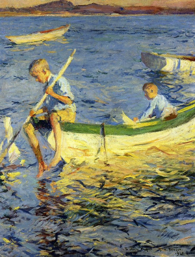 Navigazione da diporto a Vinalhaven - Frank Weston Benson