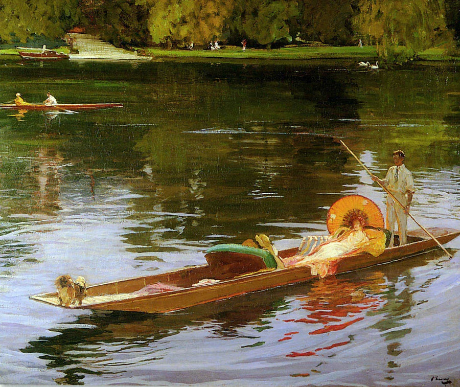 Navigazione sul Tamigi - John Lavery