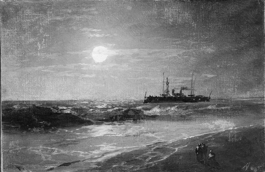 Nave al chiaro di luna - Ivan Aïvazovski