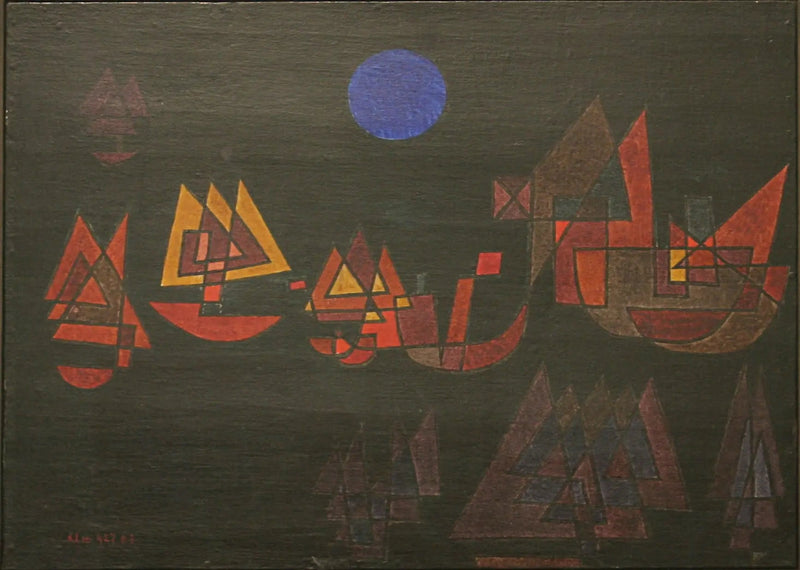Navi nel buio - Paul Klee