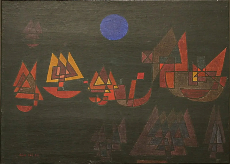 Navi nel buio - Paul Klee
