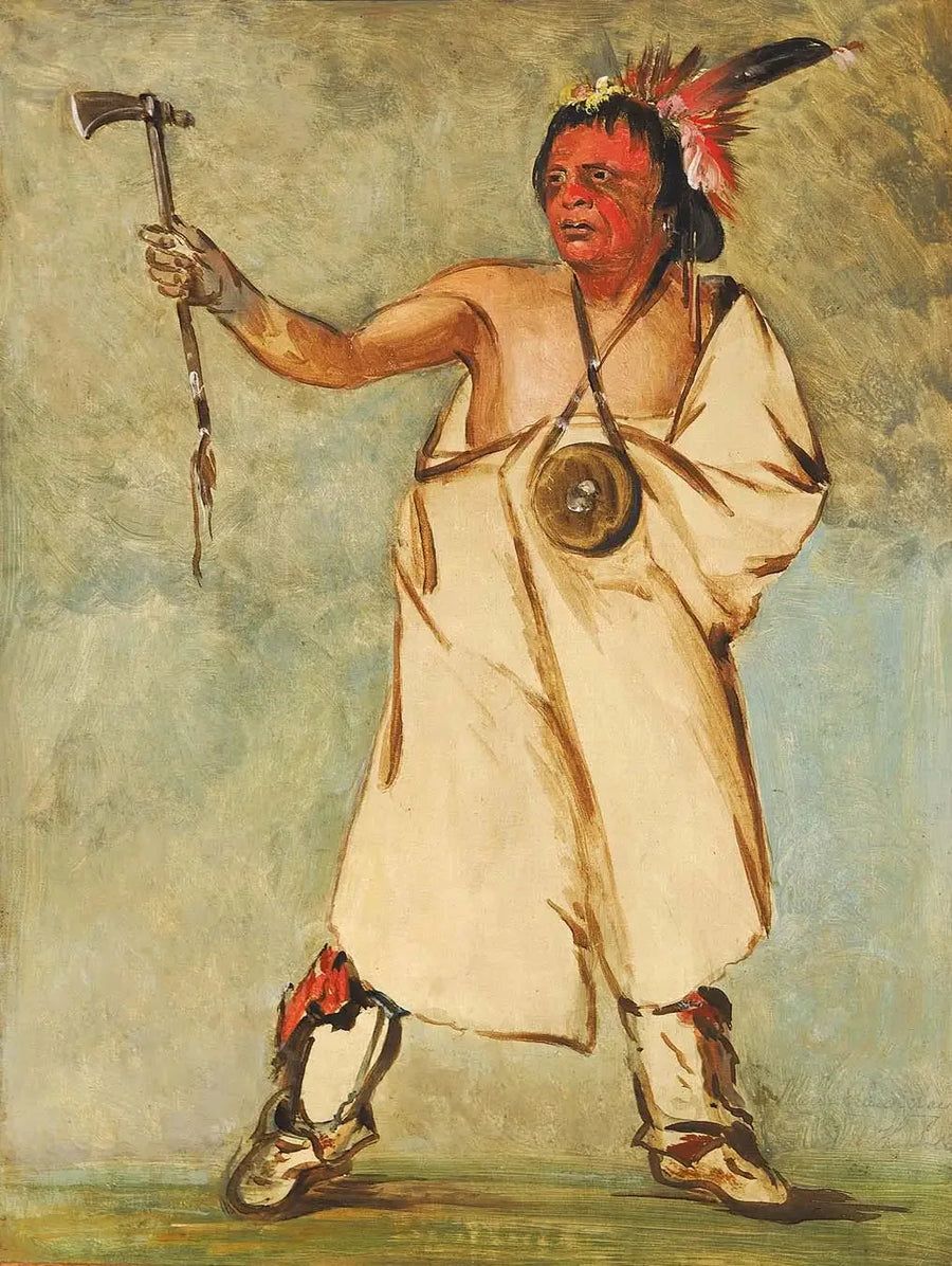 Naw-naw-páy-ee, il soldato - George Catlin