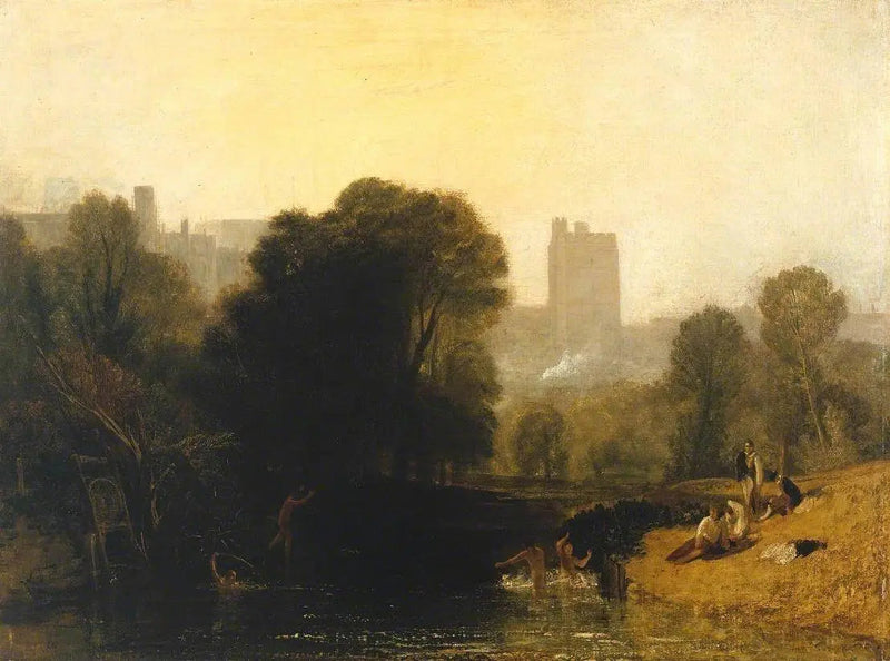 Vicino al Lock del Tamigi, Windsor - J. M. W. Turner