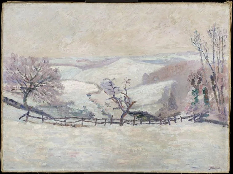 Neve a Puy-Barriou - Armand Guillaumin