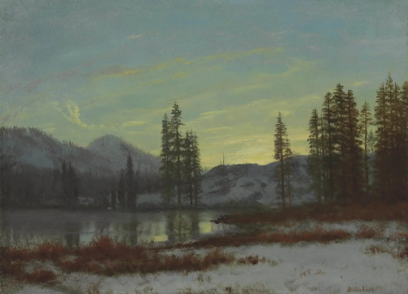 Neve nelle Montagne Rocciose - Albert Bierstadt