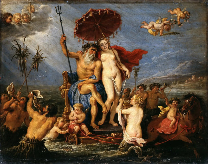 Nettuno e Anfitrite - David Teniers il Giovane
