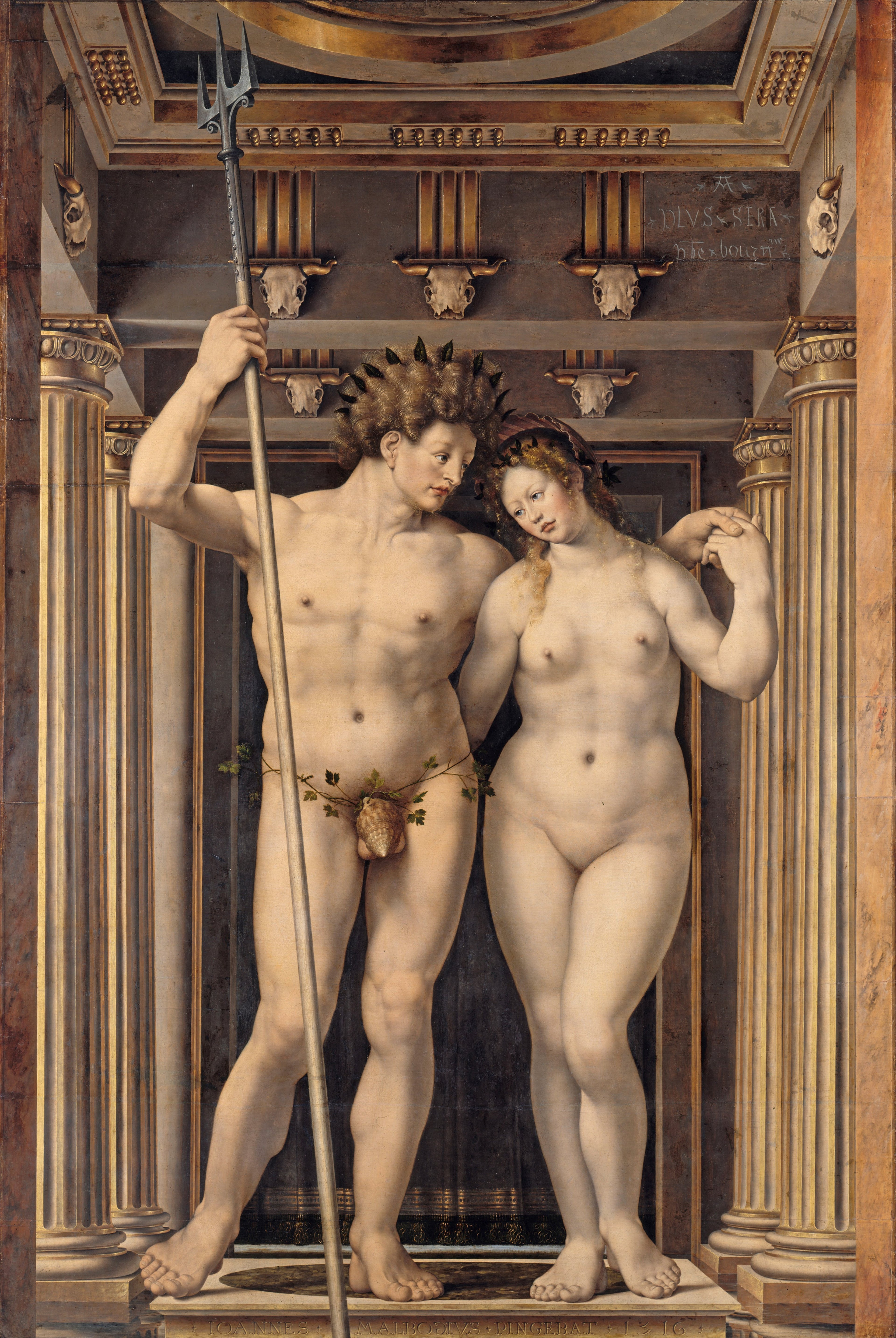 Neptune et Amphitrite - Jan Gossaert - Alpha Reproduction