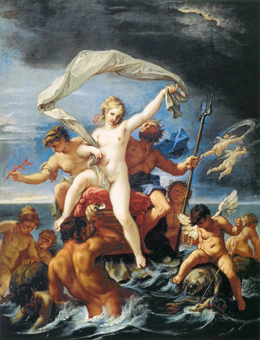 Nettuno e Amfitrite - Sebastiano Ricci