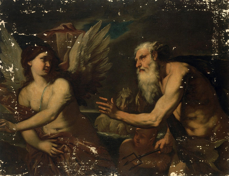 Nettuno e Coronide - Luca Giordano