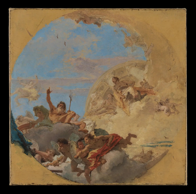 Nettuno e i venti - Giovanni Battista Tiepolo