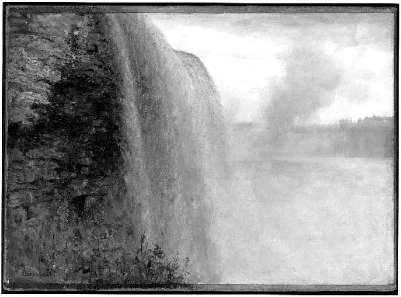 Niagara del lato americano - Albert Bierstadt