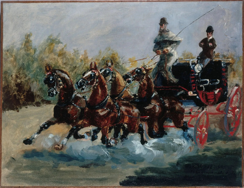 Nizza, souvenir della passeggiata degli Inglesi - Henri de Toulouse-Lautrec
