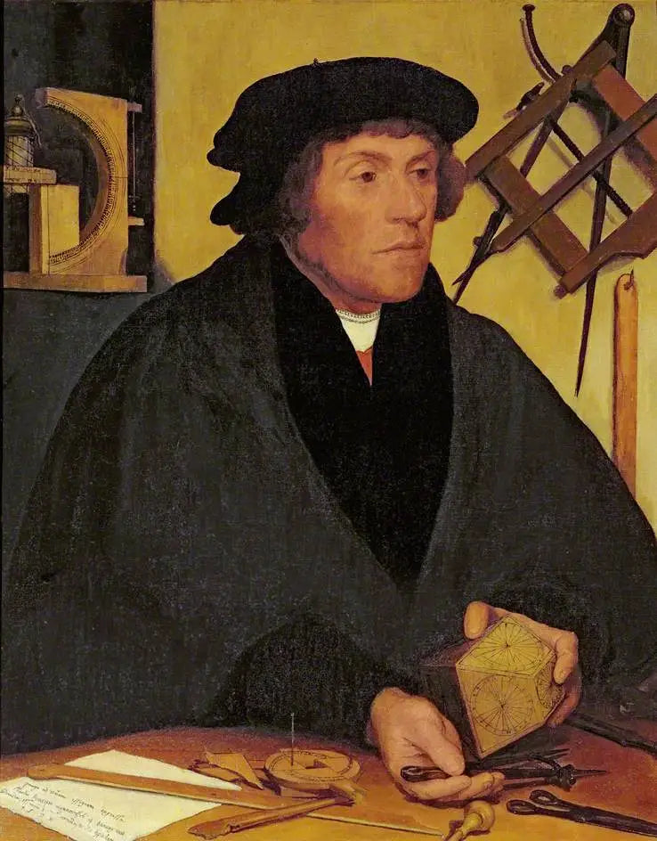 Nicholas Kratzer (1487–c.1550), Fellow del Corpus Christi College, Oxford e successivamente Astronomo Reale di Enrico VIII