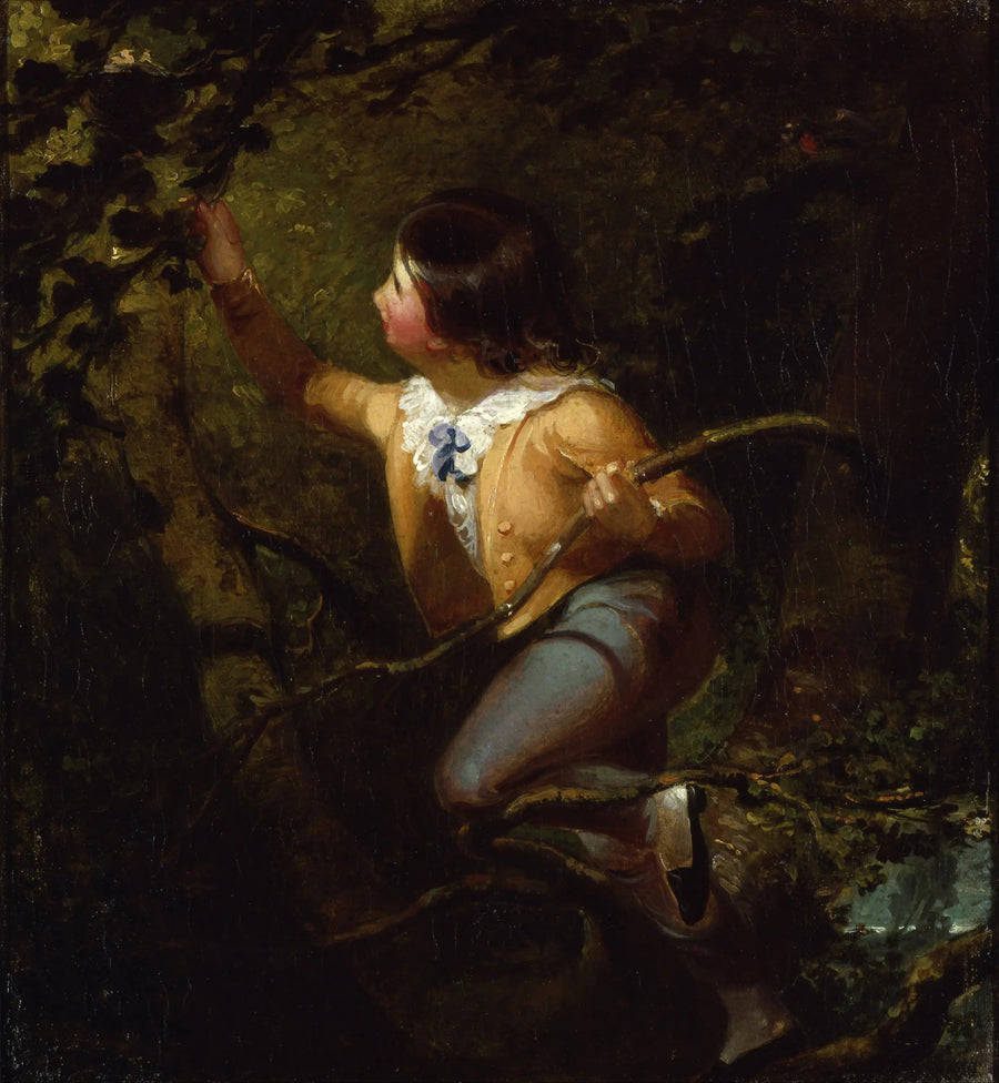 Nidificazione degli uccelli - Emanuel Leutze