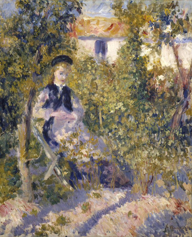 Nini nel giardino - Pierre-Auguste Renoir