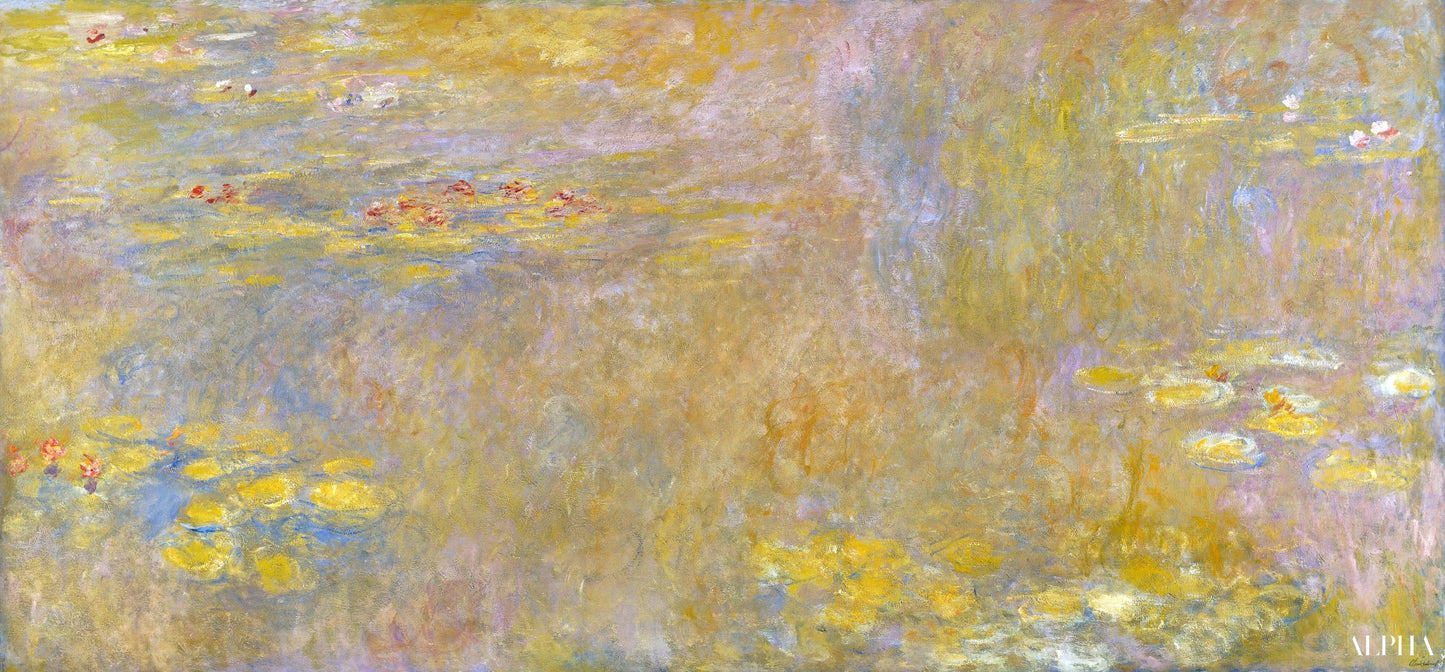 Nirvana giallo - Claude Monet - Riproduzioni di quadri e dipinti di alta gamma