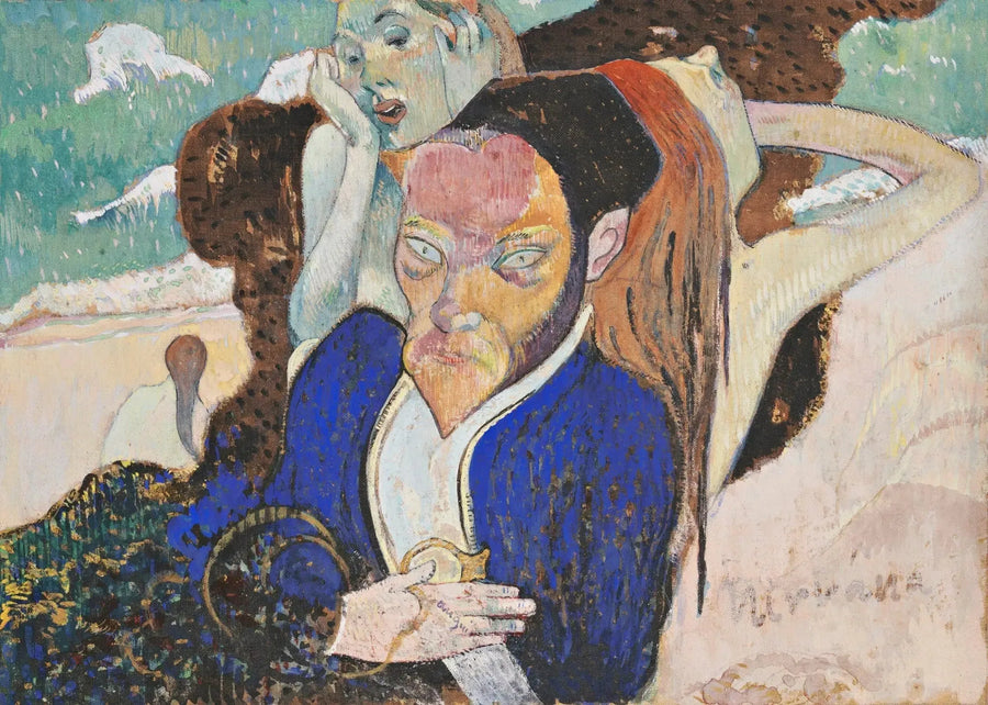 Nirvana, Ritratto di Jacob Meyer de Haan - Paul Gauguin