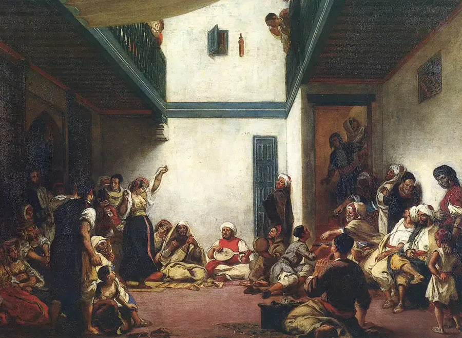 Noce ebraica in Marocco - Eugène Delacroix