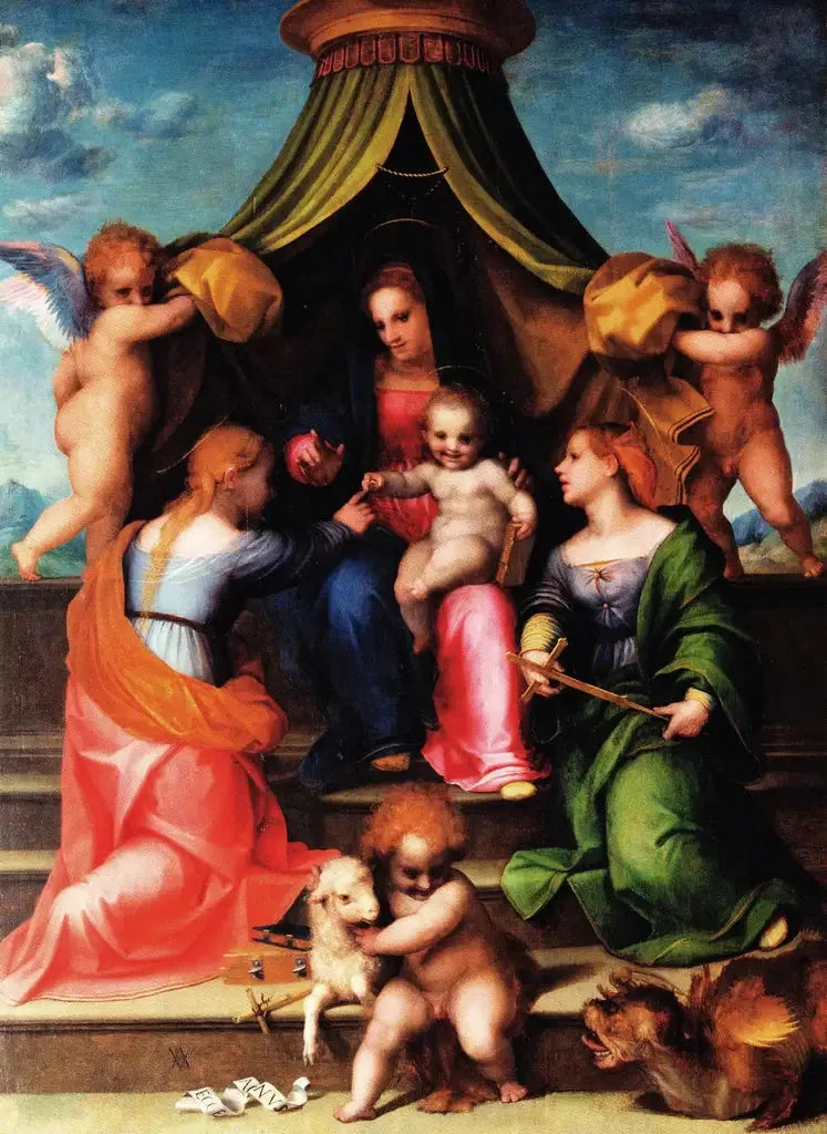 Nozze mistiche di Santa Caterina d'Alessandria - Andrea del Sarto
