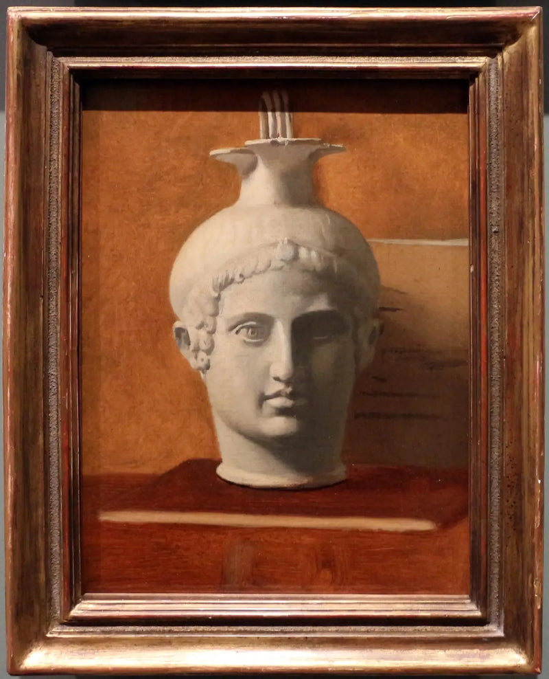 oenochoe a forma di testa di giovane uomo - Edgar Degas