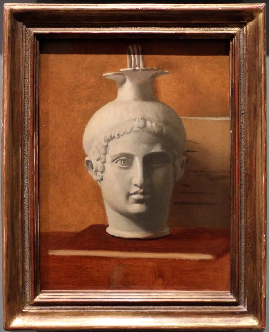 oenochoe a forma di testa di giovane uomo - Edgar Degas