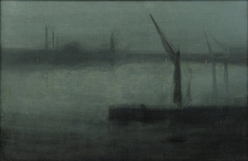 Notturno: Blu e Argento — Battersea Reach - James Abbott McNeill Whistler