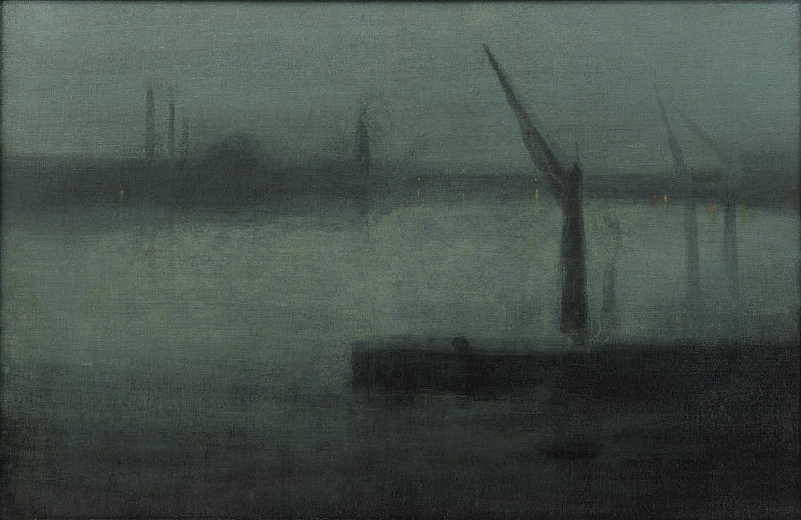 Notturno: Blu e Argento — Battersea Reach - James Abbott McNeill Whistler
