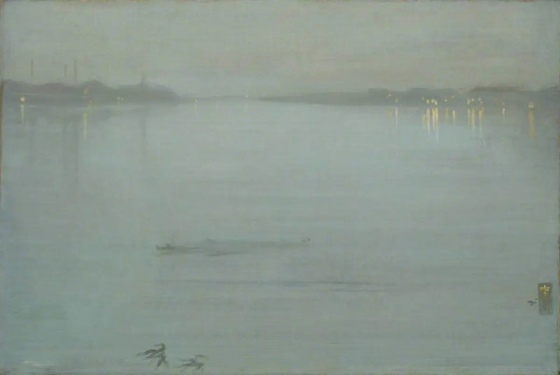 Notturno: Blu e Argento - Luci di Cremorne - James Abbott McNeill Whistler