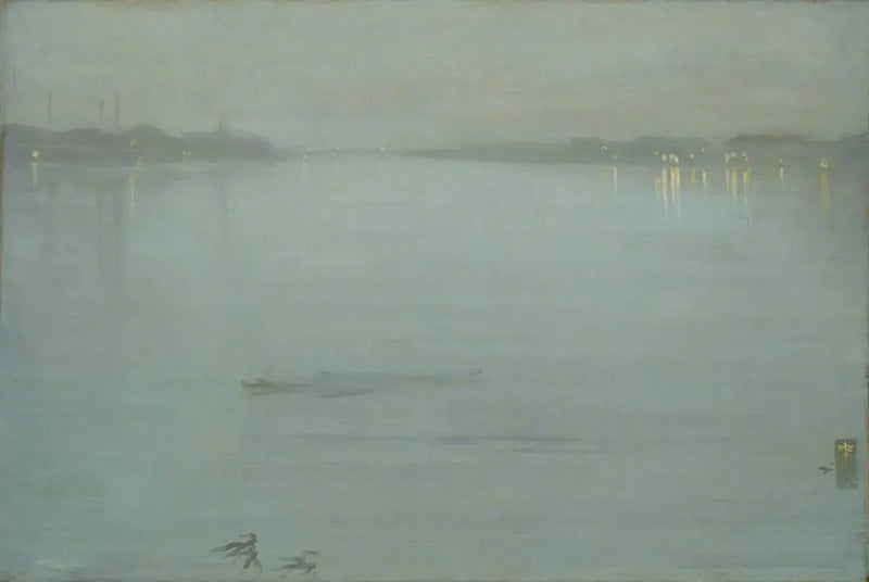 Notturno: Blu e Argento - Luci di Cremorne - James Abbott McNeill Whistler