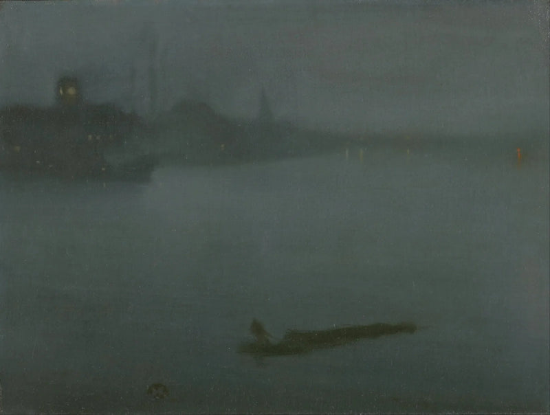 Notturno in blu e argento - James Abbott McNeill Whistler