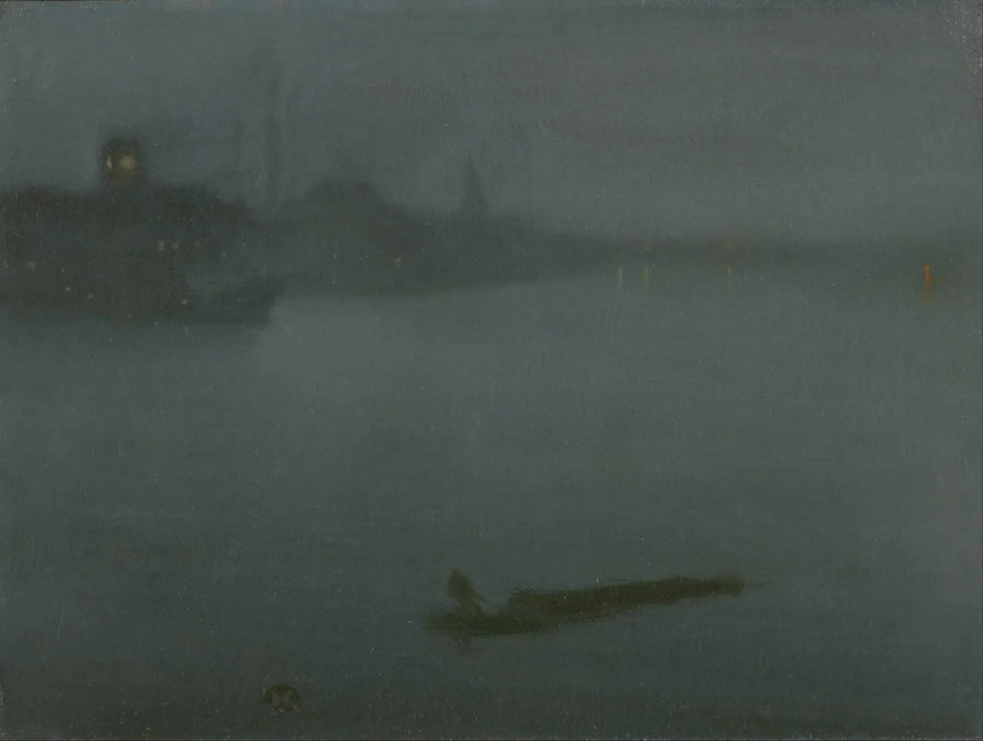 Notturno in blu e argento - James Abbott McNeill Whistler