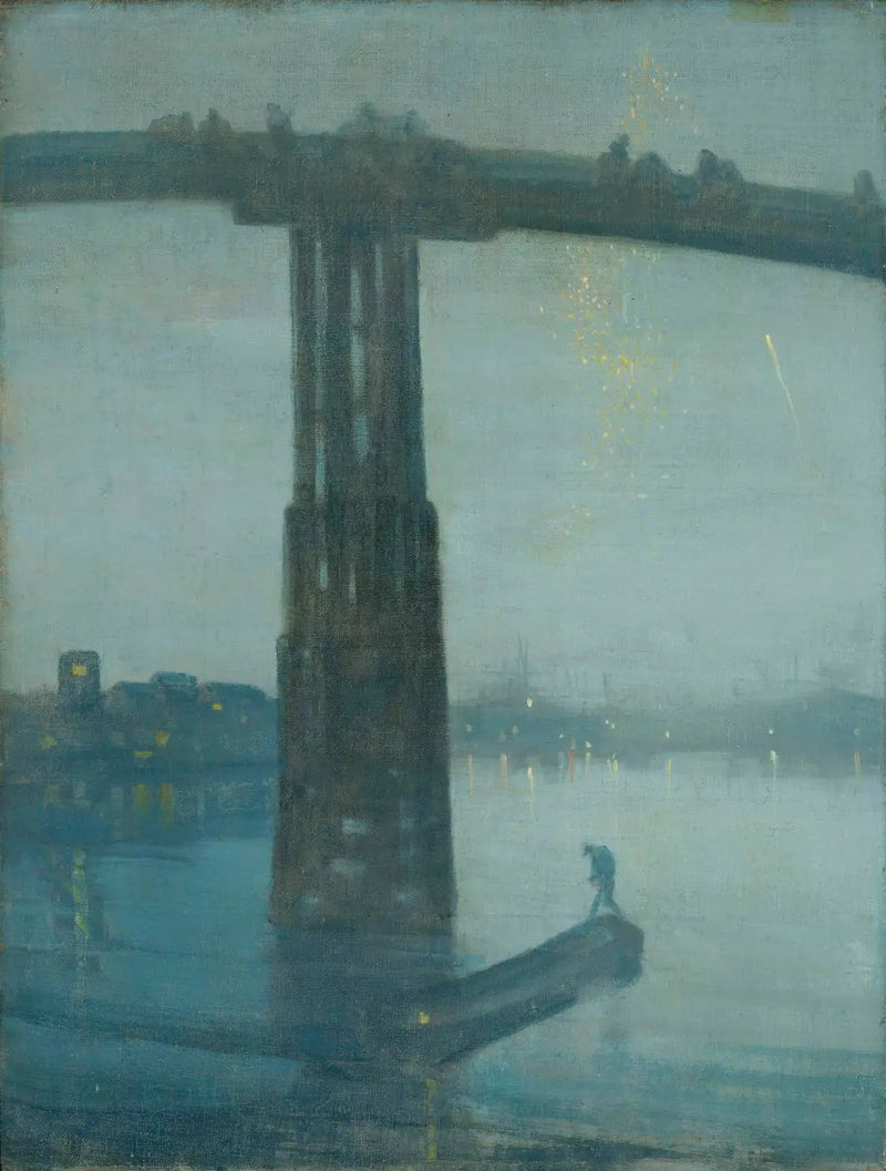 Notturno in blu e oro - il Vecchio Ponte di Battersea - James Abbott McNeill Whistler