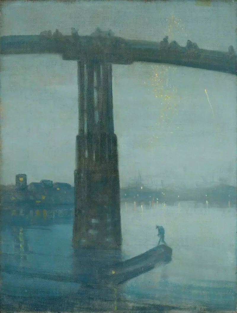Notturno in blu e oro - il Vecchio Ponte di Battersea - James Abbott McNeill Whistler