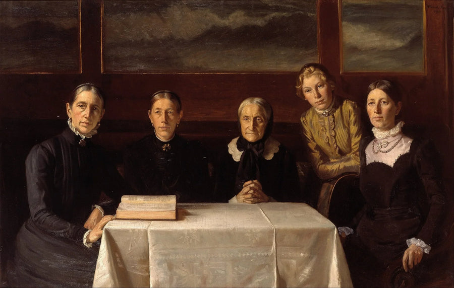 Natale 1900 - Michael Peter Ancher