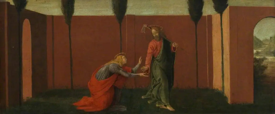 Noli me Tangere (predella, pannello tre) - Sandro Botticelli