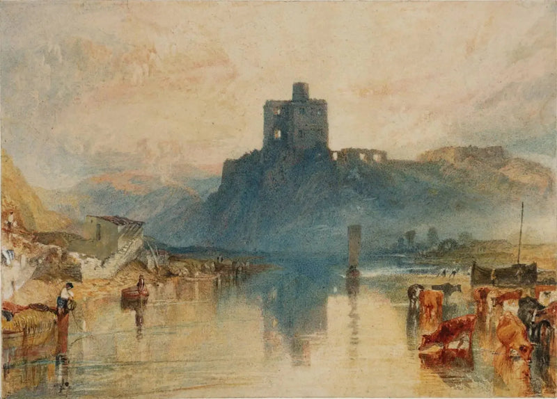 Castello di Norham, sul fiume Tweed - J. M. W. Turner