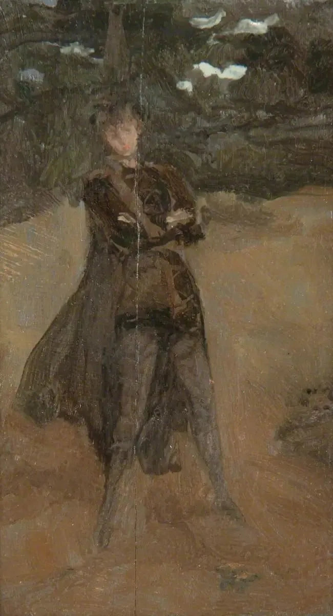 Nota in verde e marrone: Orlando a Coombe - James Abbott McNeill Whistler