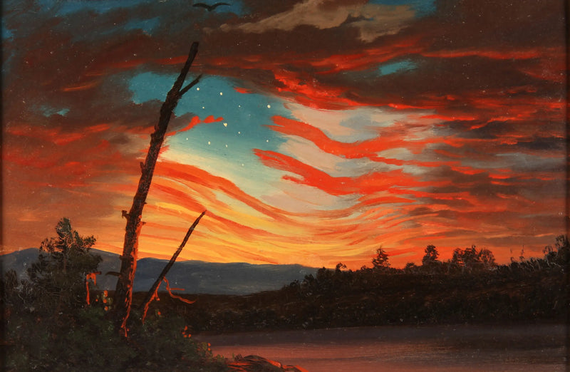 La nostra bandiera nel cielo - Frederic Edwin Church