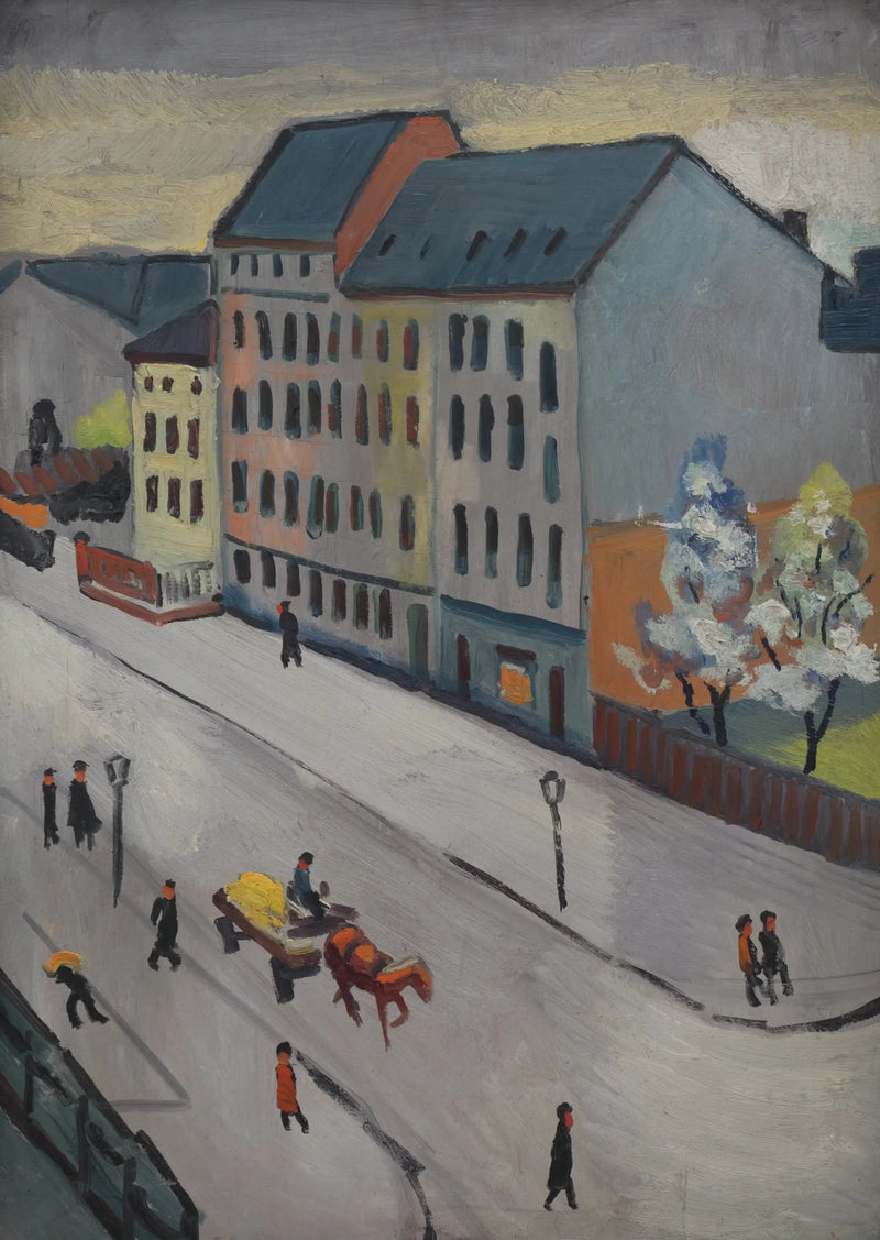La nostra strada a Grau - August Macke