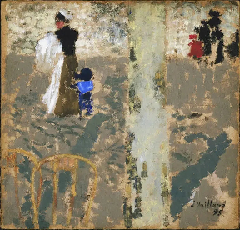 Nutrice e bambino in costume da marinaio - Édouard Vuillard