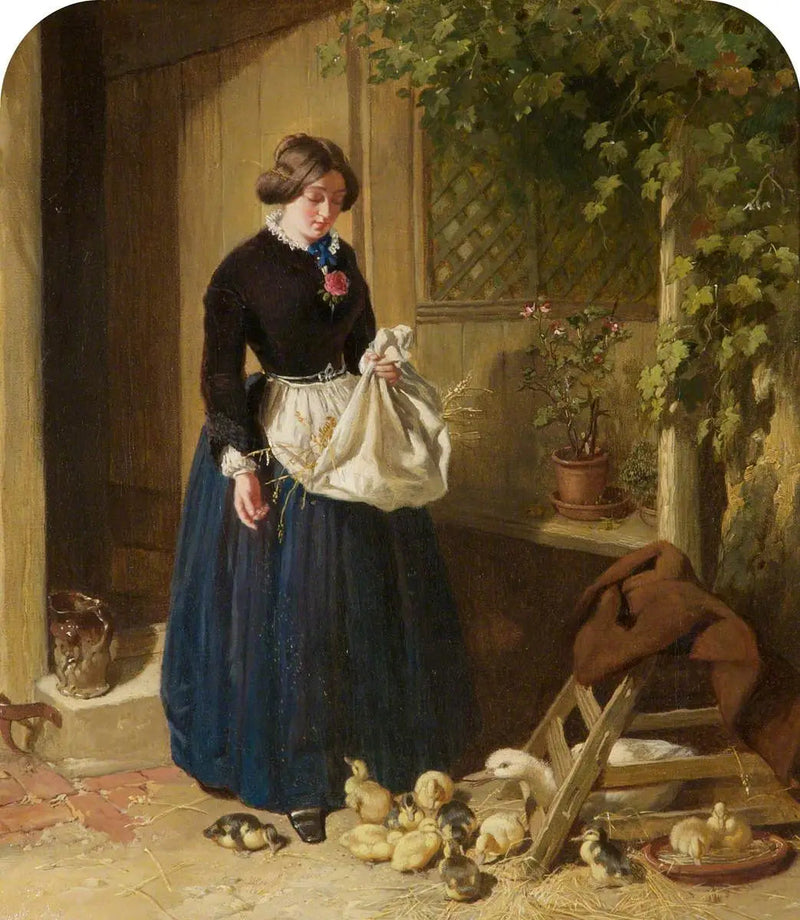 Nutrire le anatre - John Frederick Herring, Sr.