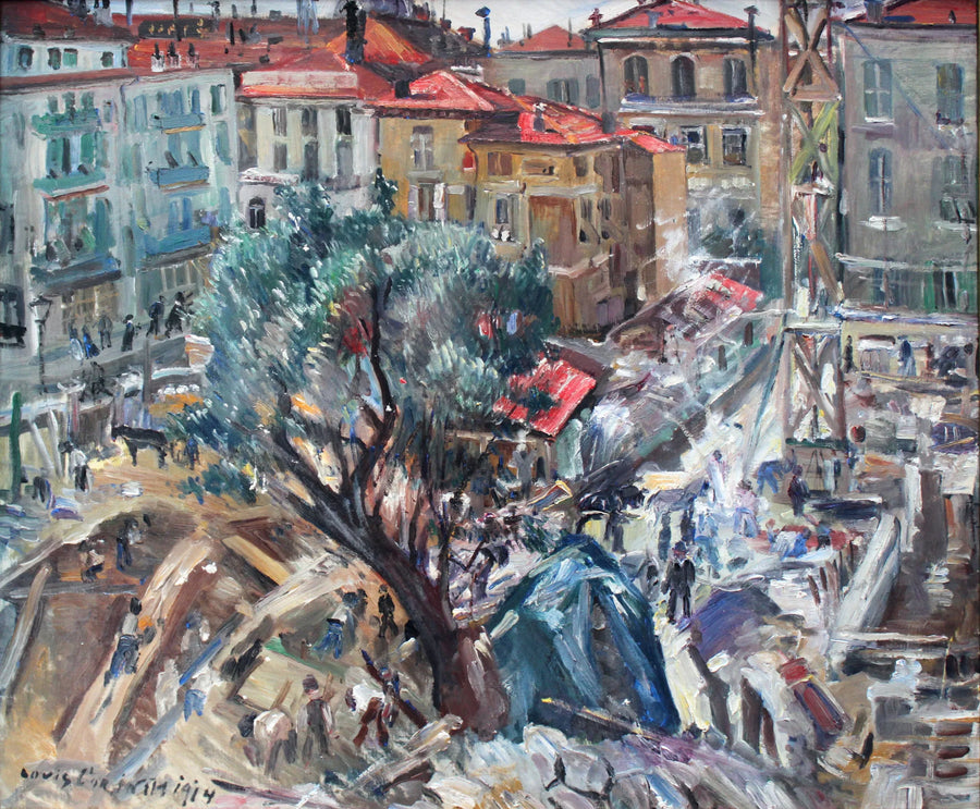 Nuovo edificio a Monte Carlo - Lovis Corinth