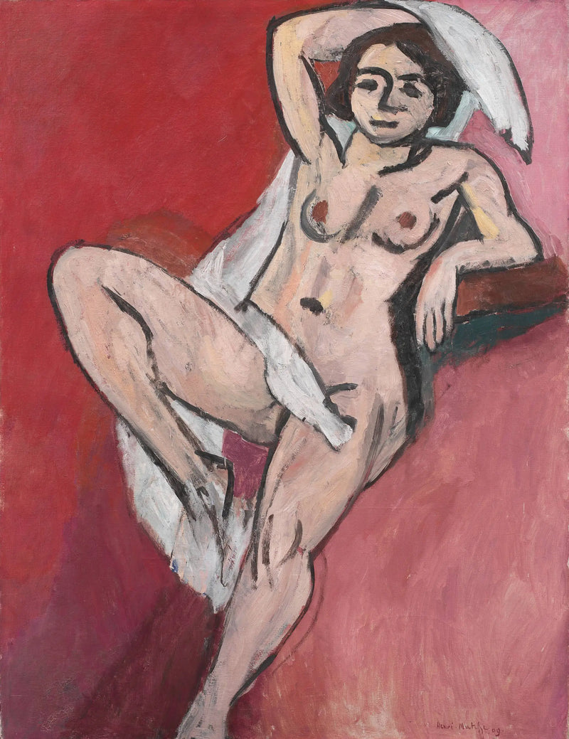 Nudo con sciarpa bianca - Henri Matisse