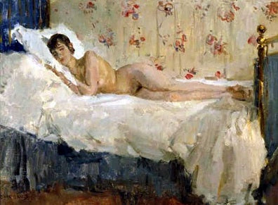 Nudo sdraiato - Isaac Israels