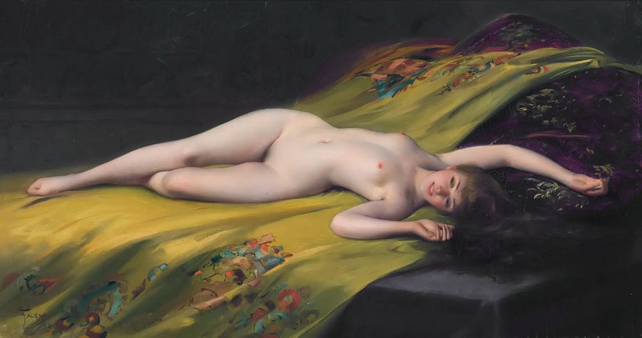 Nu allungato - Luis Ricardo Falero